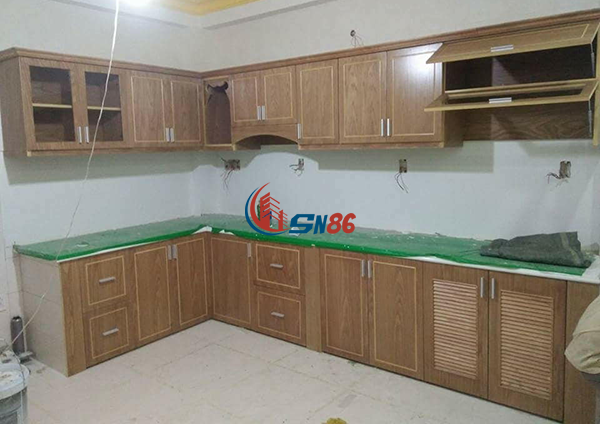 Thi công cải tạo, sửa chữa tủ bếp cho chung cư tại TPHCM